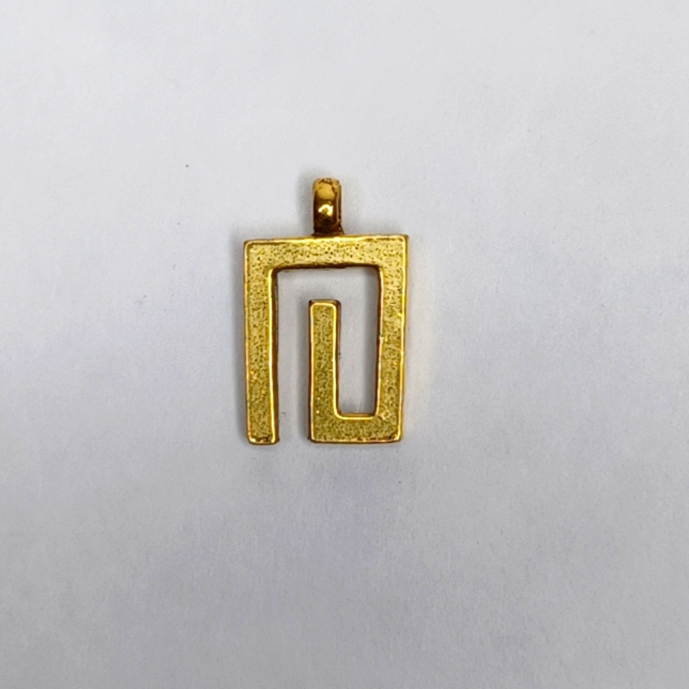 VTG MMA EGYPTIAN REVIVAL "H" CHARM